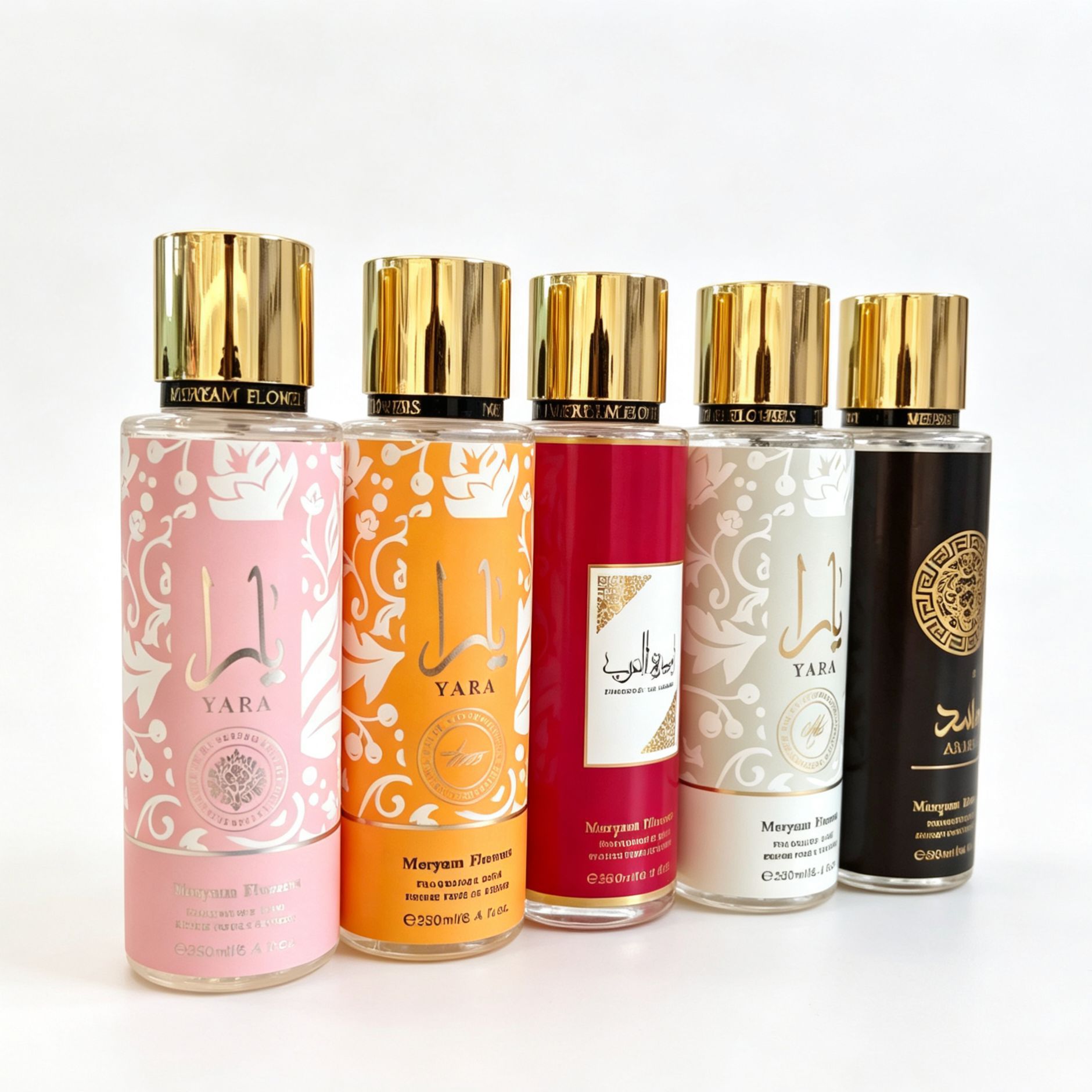 YARA Lattafa Body Spray 250ml Perfume de Oriente Medio para mujeres y hombres comercio exterior transfronterizo suministro al por mayor spot