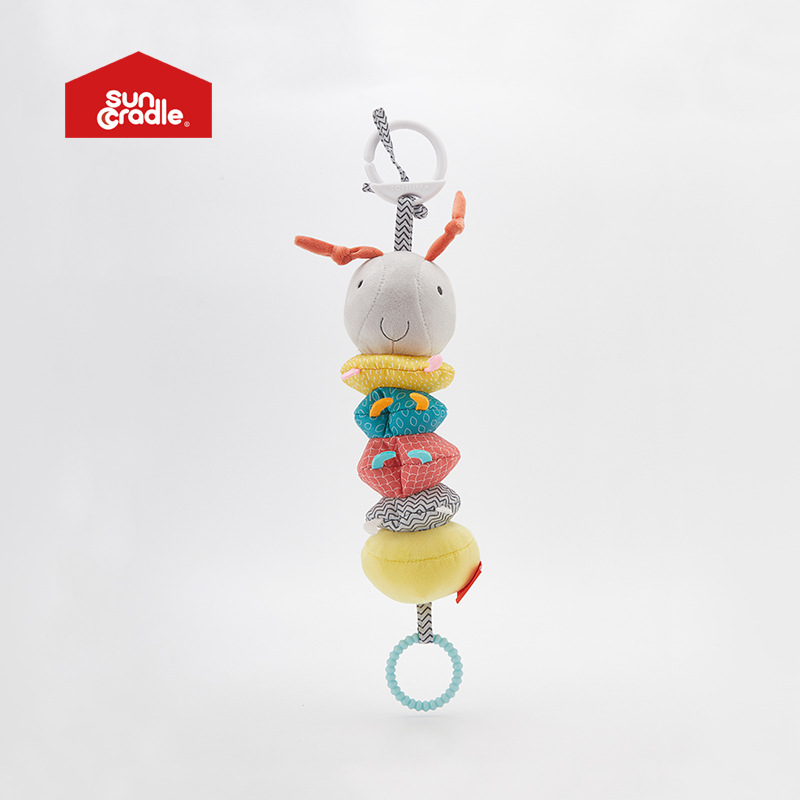 Suncradle Caterpillar Crib Trailer Hanging Music Box0-3 Years Old Baby Toy Original Design