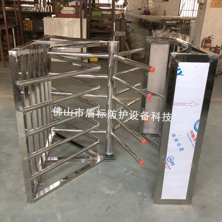 内蒙古景区不锈钢转门 火车站高铁站出入口导向转闸门 十字栅栏门