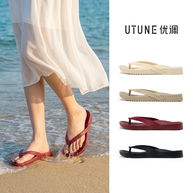 Highly adjustable arch support flip-flops for women, summer thong sandals for couples, men's non-slip outdoor beach sandals Highly adjustable arch support flip-flops for women, summer thong sandals for couples, men's non-slip outdoor beach sandals