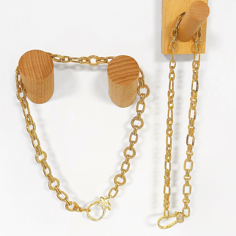 fashion exaggerated punk hip-hop necklace