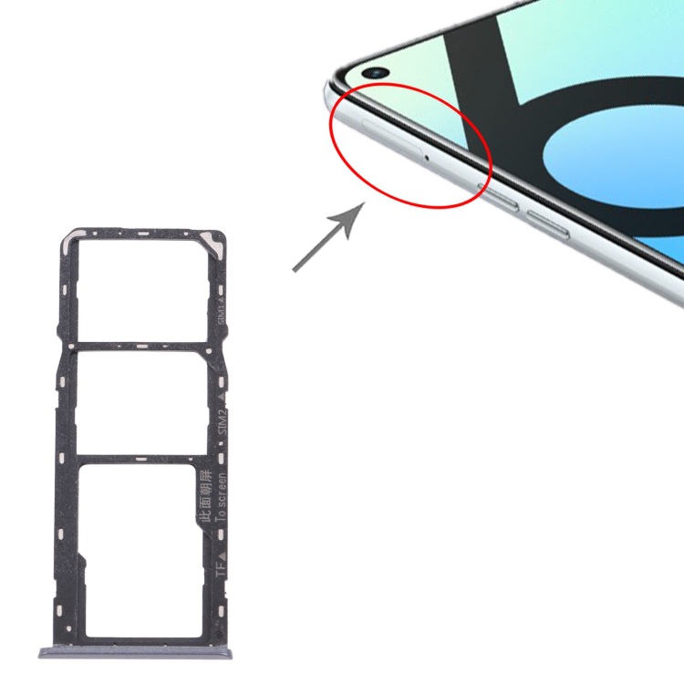 Aplicable para OPPO Realme 6i RMX2002 Tarjeta SIM + Tarjeta SIM + Tarjeta Micro SD