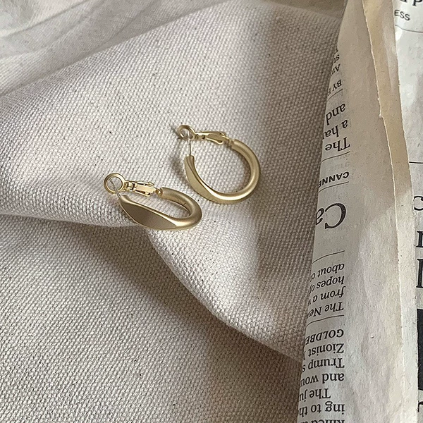 Golden earrings