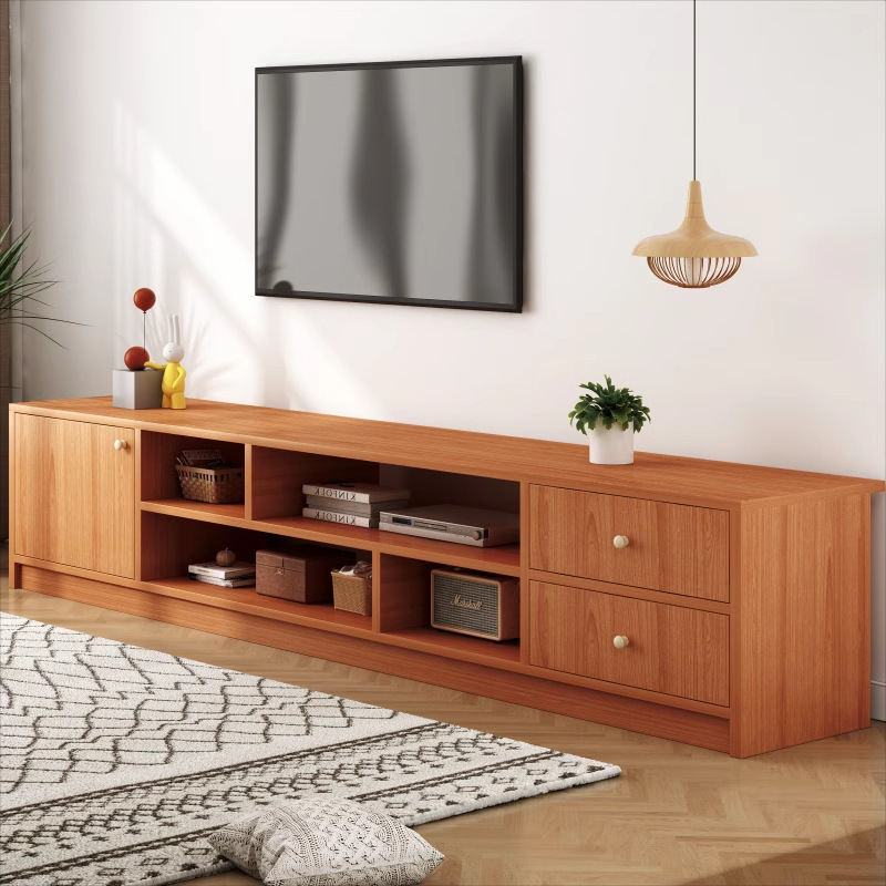 Tv Cabinet Simple Modern Living Room Home Small Apartment Floor-Standing Table Bedroom New Simple Tv Cabinet