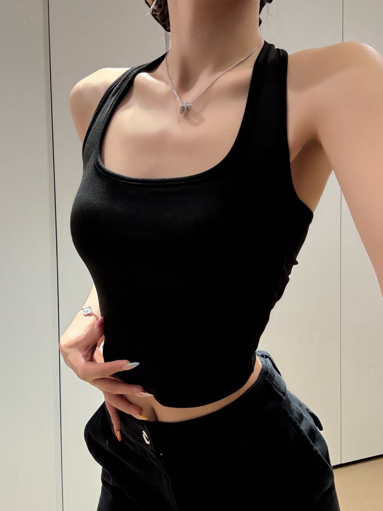 Women's Halter Neck Padded Camisole Top Sexy Strapless Bra Vest_voghion.com