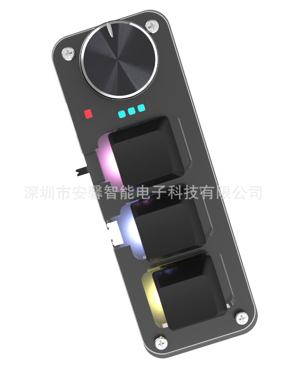 Mini teclado personalizado Bluetooth 2.4G inalámbrico 3 modos atajos de teclas de acceso directo para juegos de deportes electrónicos