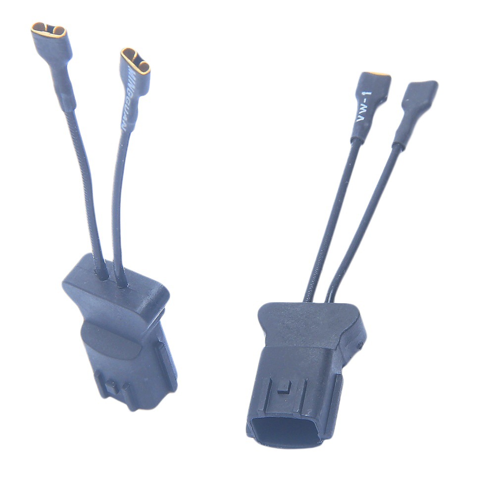 Aplicable a BMW Honda Toyota Volkswagen modernización de automóviles caracol bocina flauta enchufe enchufe arnés de cableado