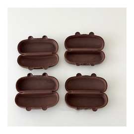 眼镜盒ins可爱小熊简约便携轻便墨镜收纳盒学生防压眼镜盒