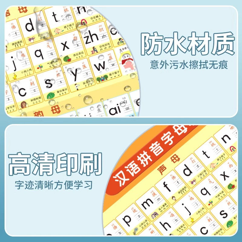 Каллиграфия для обучения на стене, флип-чарт для обучения детей, раннее образование