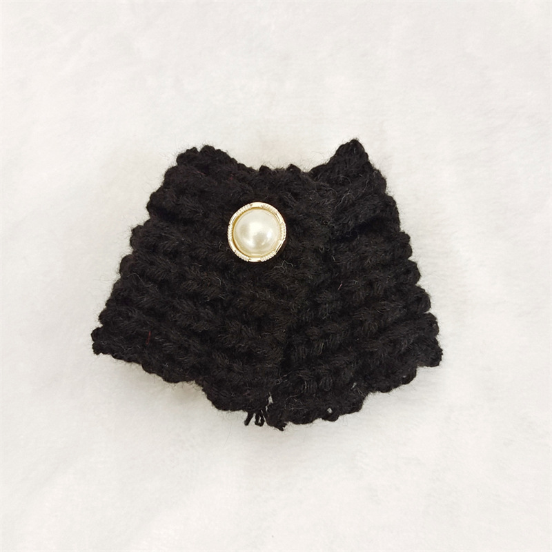 Venta caliente perro cabeza 14cm muñeco de peluche suéter colección de accesorios de ropa rabu ropa spot al por mayor