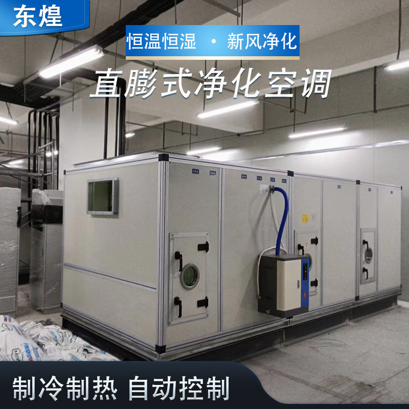 Combined purification air conditioning Roof heat pump unit Clean air conditioning for food workshop Direct expansion purification air conditioning