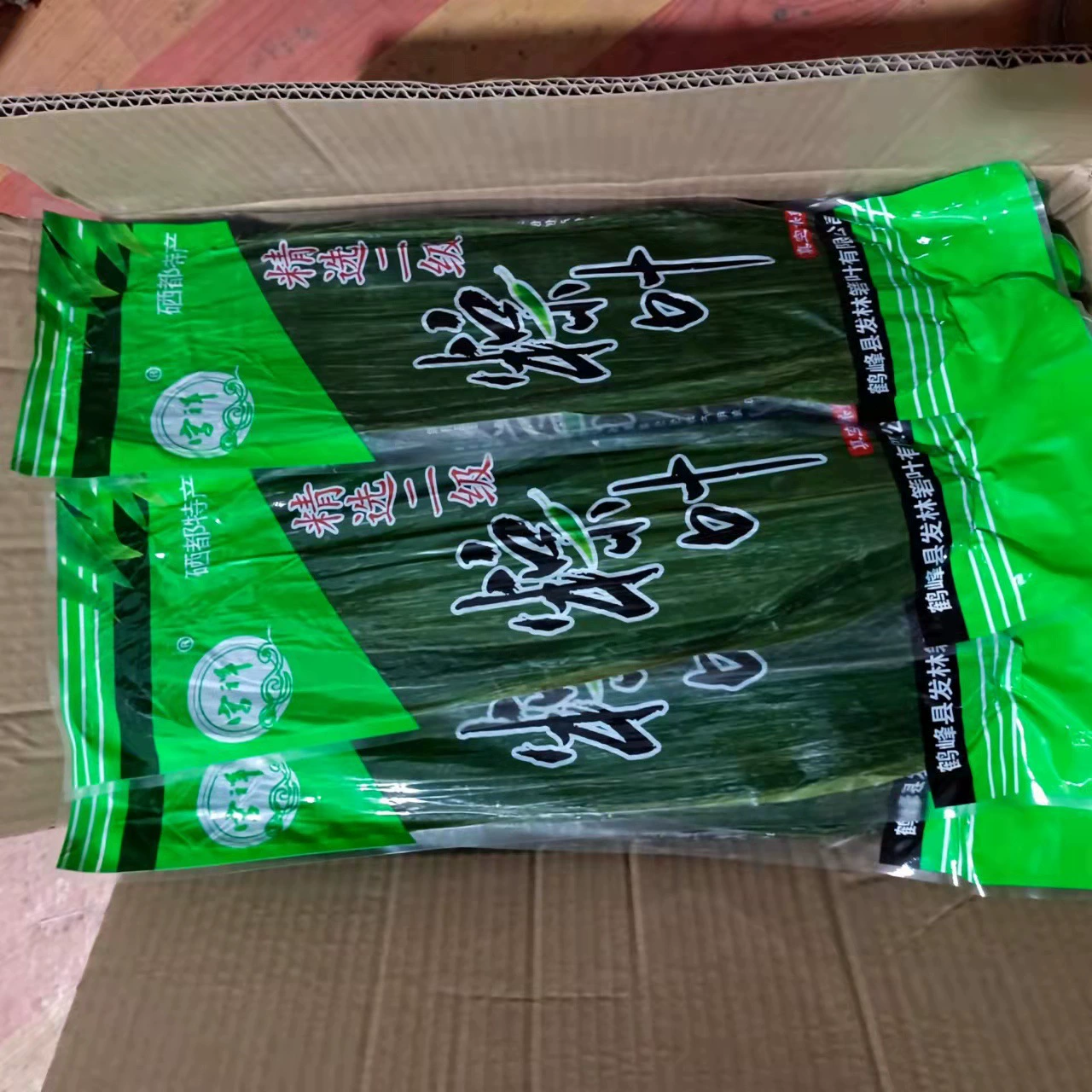 Оптовые рисовые клецки Demon Leaf и свежие листья крупного риса в натуральных мешках с вакуумной упаковкой