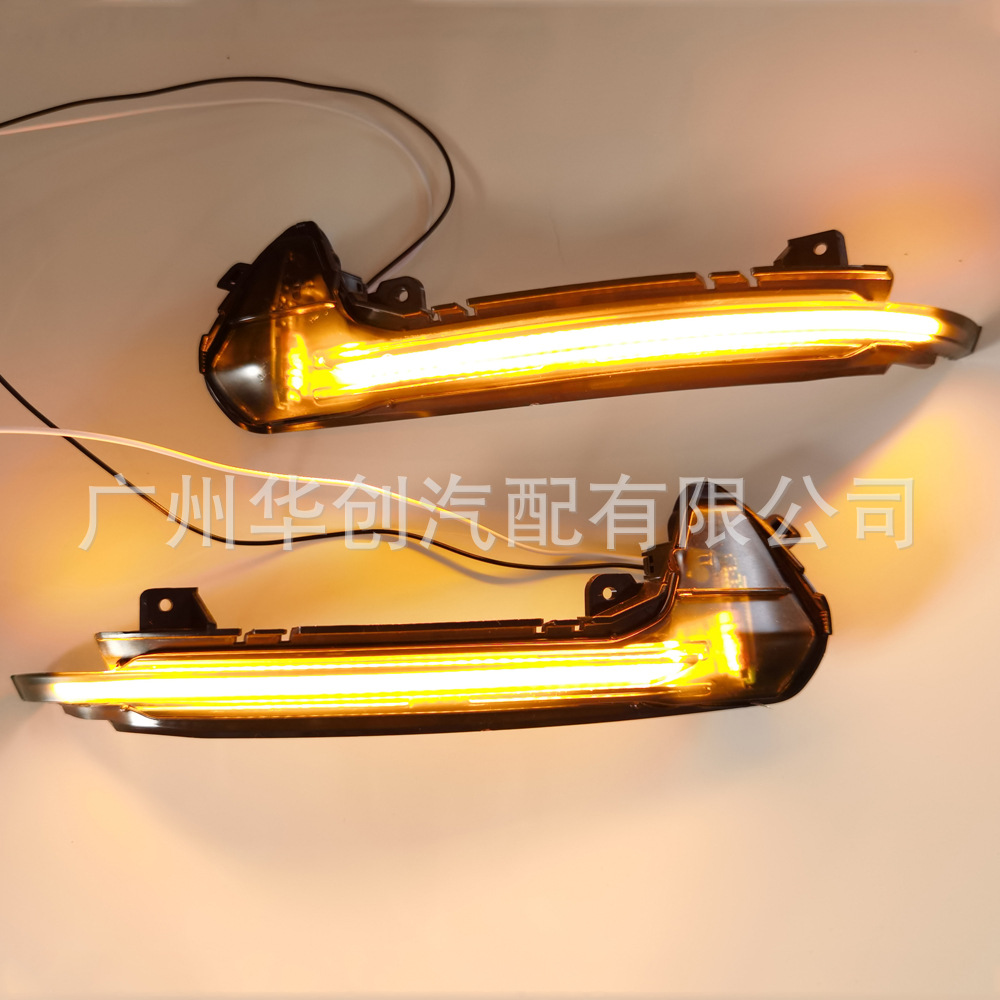 For Audi A6 RS6 4G C7 7.5 2012-2018 rearview mirror LED dynamic flowing water turn signal