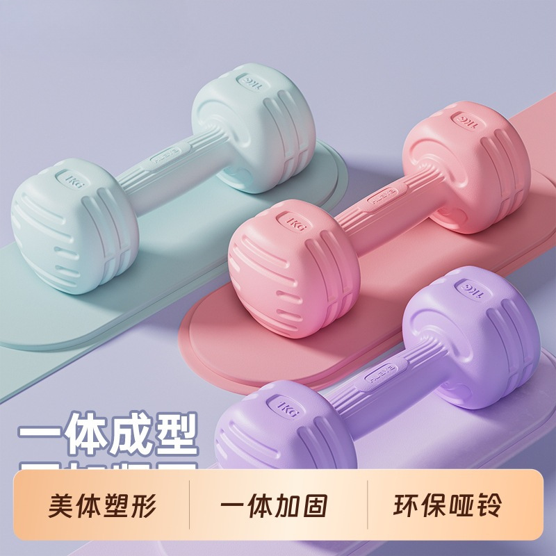 Dumbbell Women's Fitness Home Men's Fitness Equipment Barbell Set Women's Kettlebell Children's Small Dumbbell kg Yigui