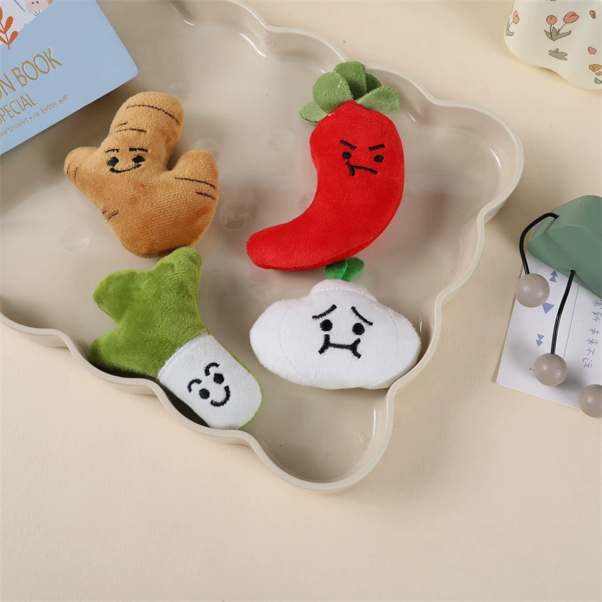 Мультяшный плюшевый креативный искусственный овощ, зеленый лук, чеснок, кукла, кулон, брошь, аксессуары для волос «сделай сам», материал, аксессуары для одежды