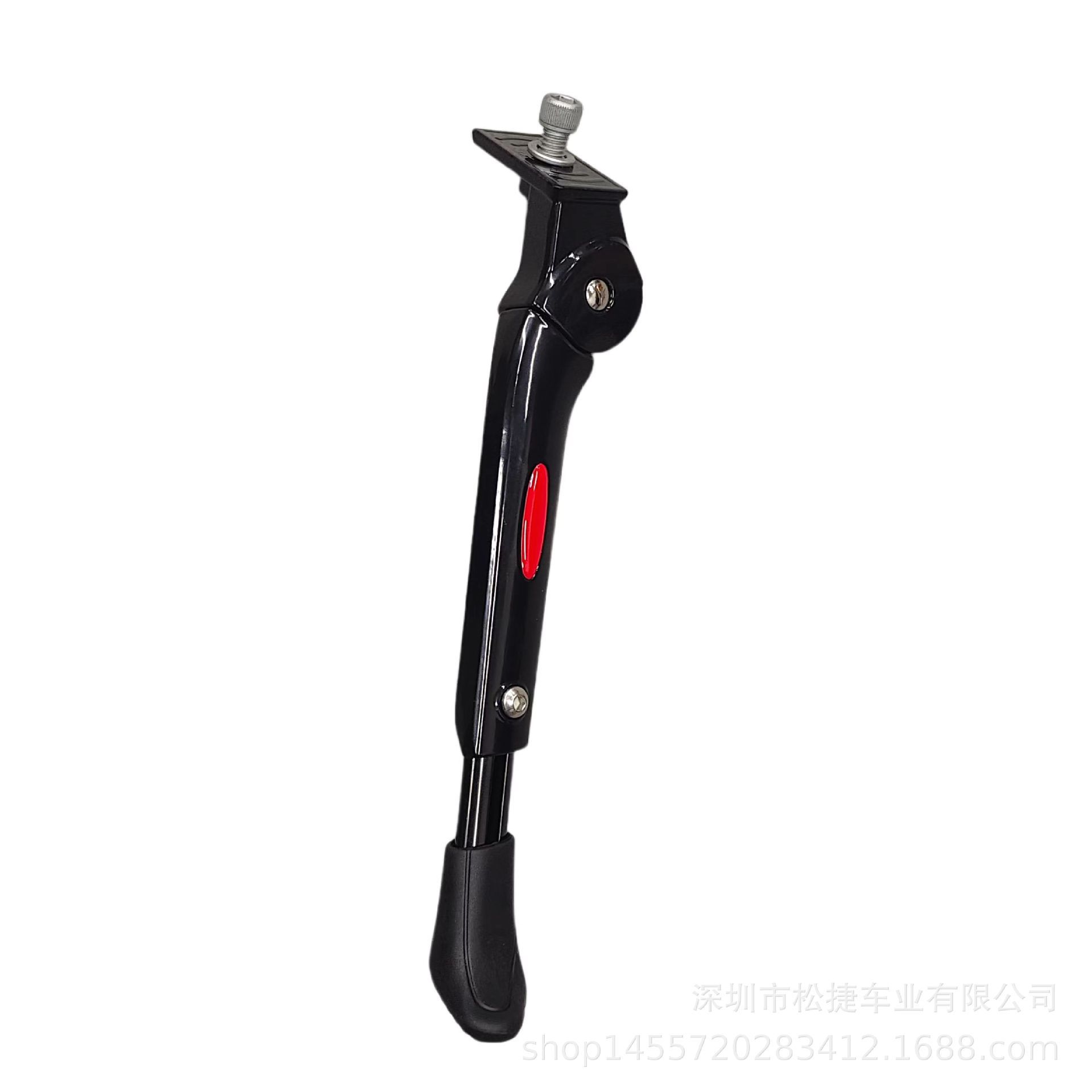 Adjustable Aluminum Alloy Center Stand for Mountain Bikes, Road Bikes, and Electric Bikes; Single Side Stand