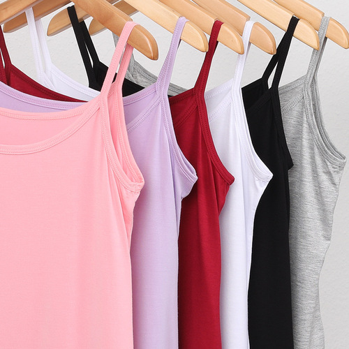 Ladies' Summer Oversized Strapless Backless Top with Fat-Free Sleeveless Shirt Modal Fitted Base Layer for Plus Size Women 200 Pounds