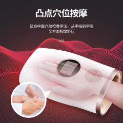 Hand massager hand finger joint massager smart kneading hot compress hand beauty device palm air pressure massager