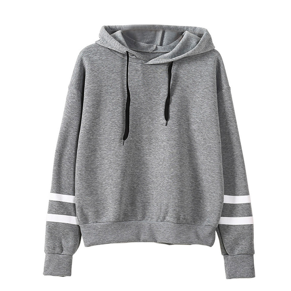 9323 #2021 Otoño e Invierno Nuevo eBay AliExpress deseo con capucha suelta de manga larga suéter mangas dos