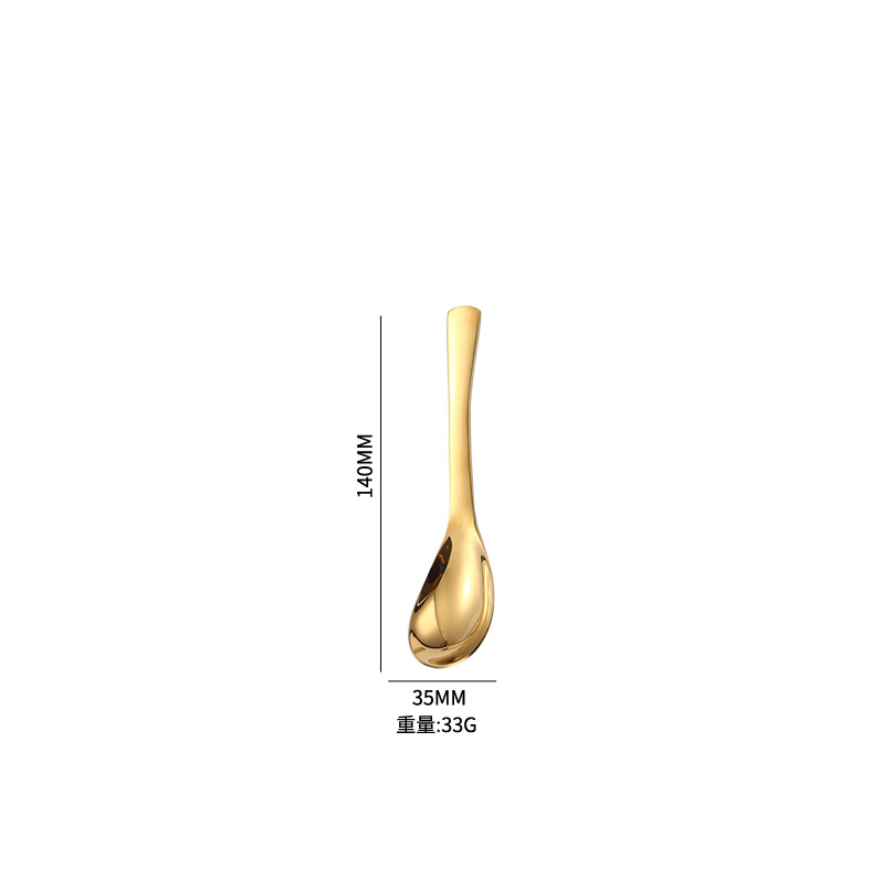 Fábrica al por mayor 304 cuchara de corte de acero inoxidable cuchara de fondo redondo cuchara de arroz cuchara de hogar chino espejo cuchara de sopa brillante