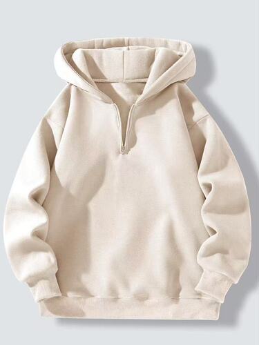 American casual zipper hooded sweatshirt loose sport sweatshirt spring and autumn European and American street style