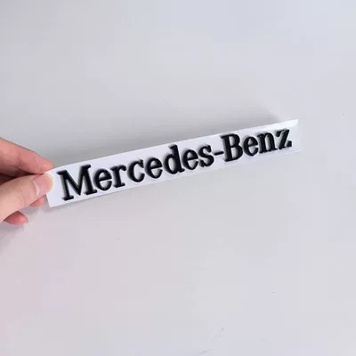 Mercedes-Benz C200L/C260L rear emblem, Car logo - standard-mercedes-benz-black-label