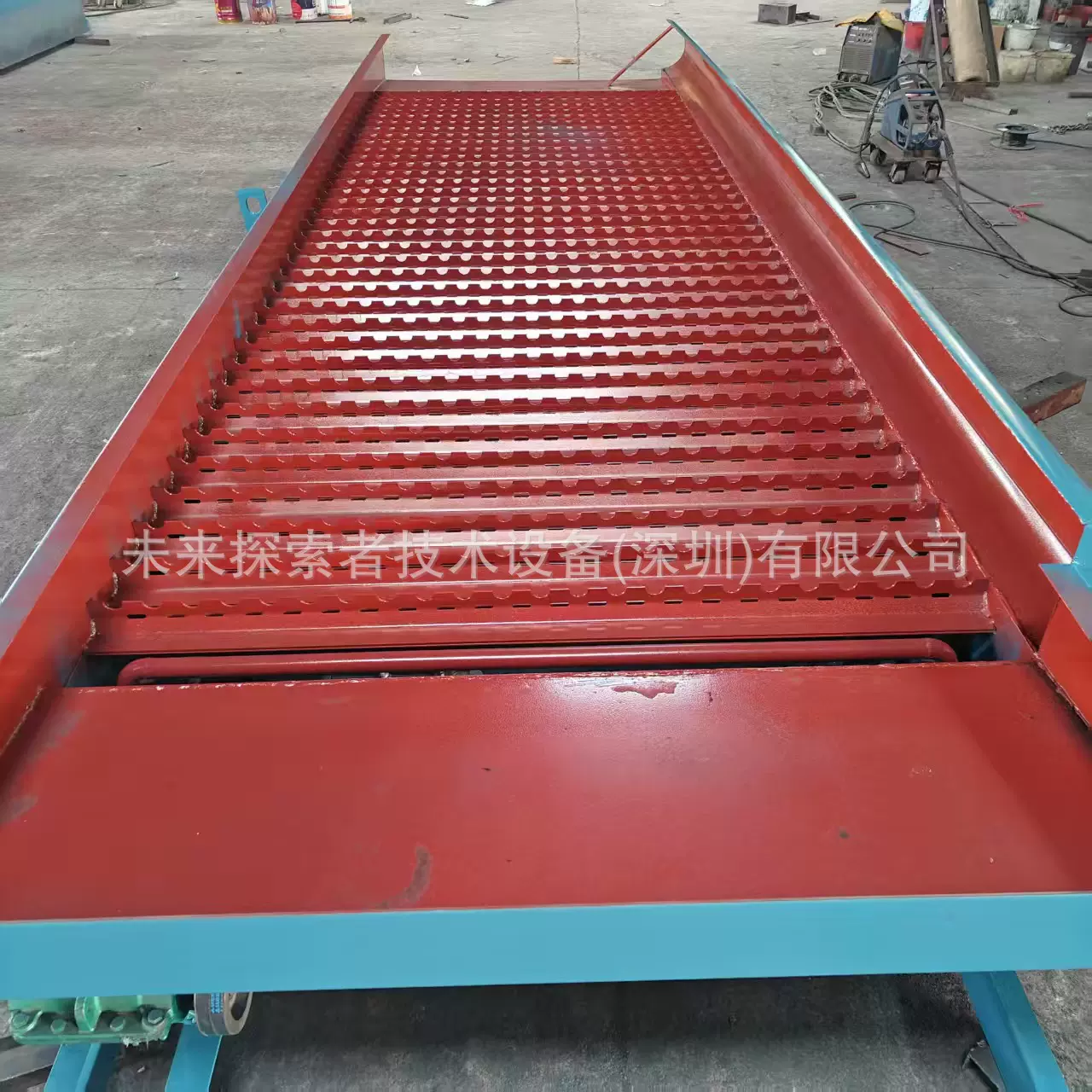 江西鼓动溜槽 砂金重选设备 振动式淘沙金设备  淘金鼓动溜槽