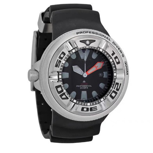 Large Dial Male Watch 3 Needle Watch Men's Cross-Border Watch Quartz Watch Casual 14 + Leather Box