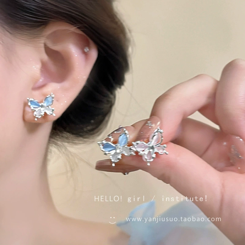 Серьги из серебра 925 с жемчужным бантиком, микровклейка цирконием, стиль 2026