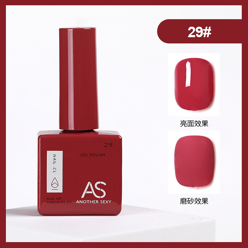 Internet celebridad esmalte de uñas pegamento 2021new traje de verano 60 popular color una botella un color pequeño conjunto para salón de uñas