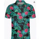 Cross-border foreign trade summer New plus size men's casual fashion 3D digital printing short-sleeved polo shirt one-piece delivery