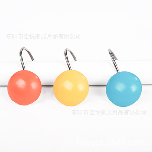 12Pcs Bathroom Supplies, Bathroom Utensil Kit, Shower Curtain Hooks, Decorative Shower Curtain Hooks