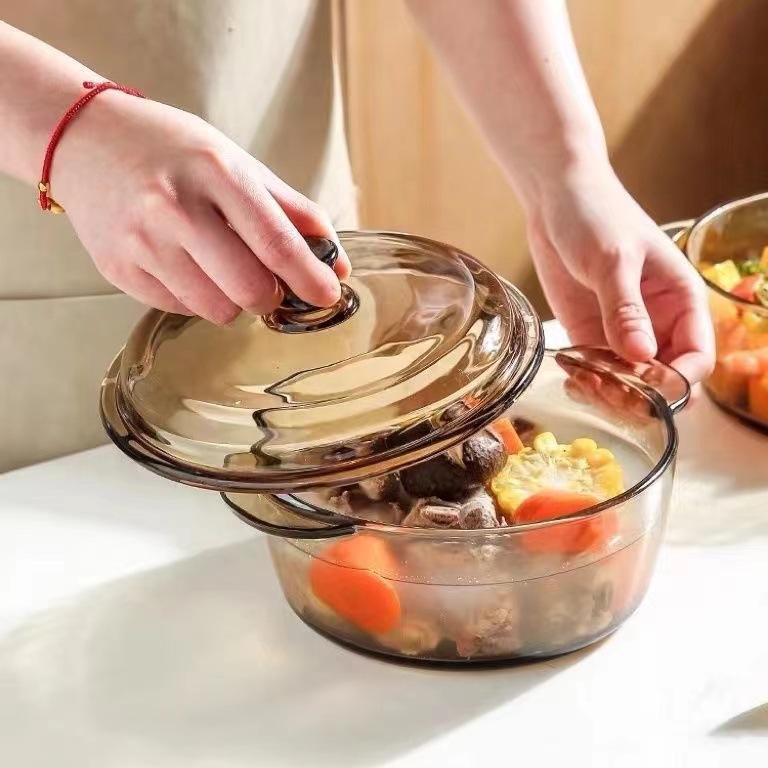 Set de tazones de vidrio resistente al calor para sopa arroz ensalada fideos