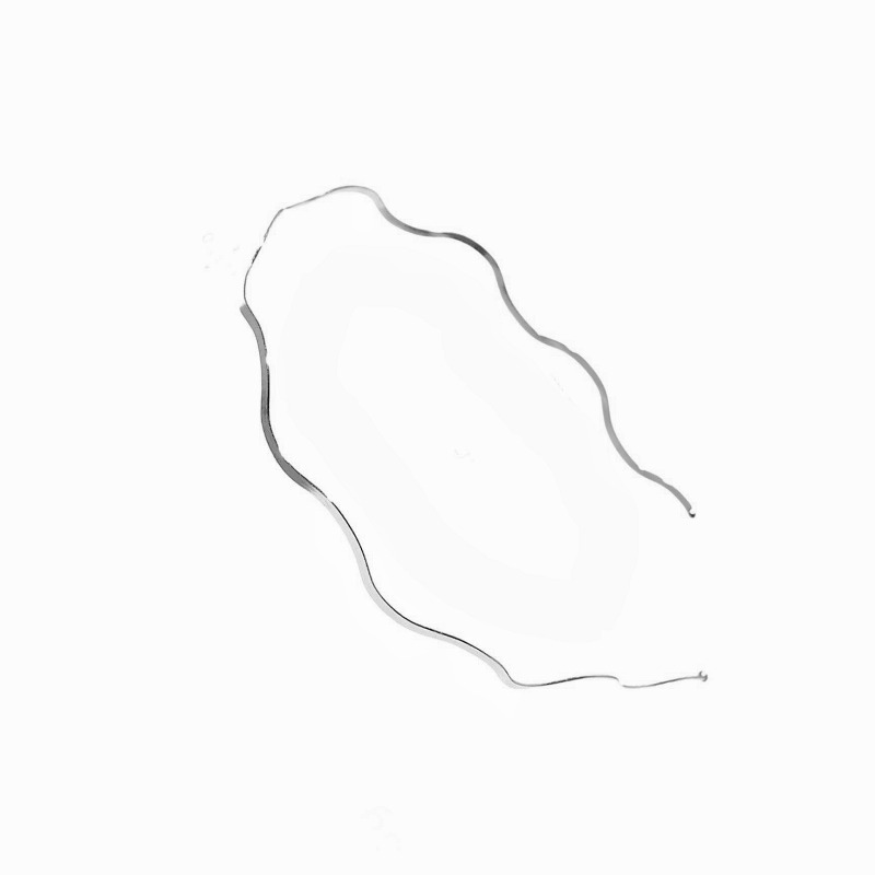 Estilo coreano nuevo metal onda delgada diadema de Oro de las mujeres delgada simple práctico flequillo diadema fuera estilo diadema