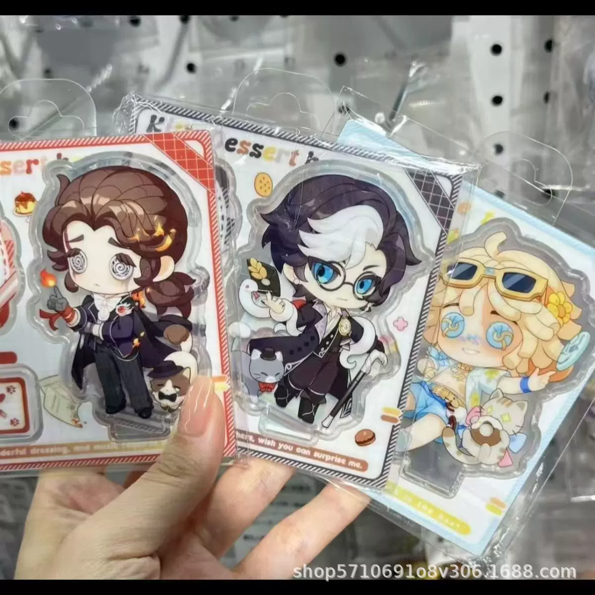 第五人格周边亚克力双插囚徒先知入殓师桌面拆拆版送朋友闺蜜礼物