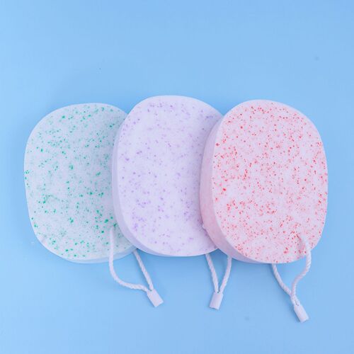 Face washing sponge, cleansing sponge, imitation pearl wood pulp, seaweed powder puff, hydrophilic, wet and dry use