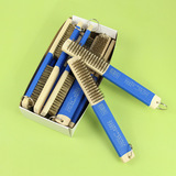 唐氏 Проволочная щетка, литературная игрушечная щетка, деревянная ручка, чистящая проволочная щетка, литературный игрушечный инструмент, орех, алмаз, грецкий орех, щетка для чистки бодхи