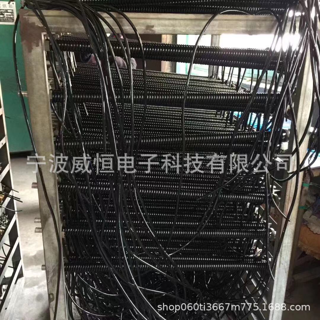 厂家直销3*0.75弹螺旋线  弹簧线伸缩电源线 tpu弹簧线