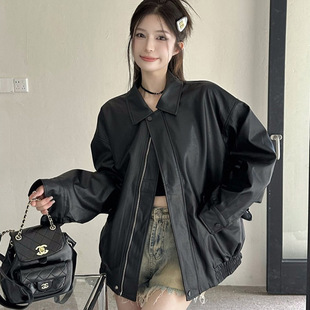 �͹�����ɫʽƤ�A������Ů�ﶬ���e�C܇PUƤ�����L������A7938