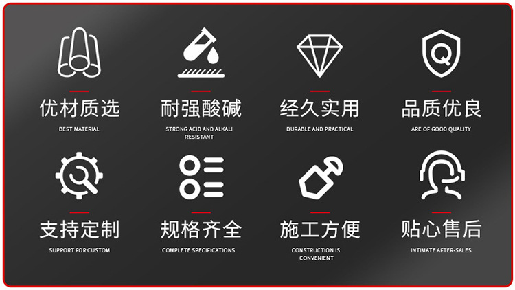 PVC industrial pipe, plastic pipe, hard pipe, large-diameter drainage pipe, underground water supply