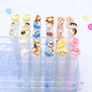 Crayon Shin-Chan Eyelash Brush Cartoon Tube Eyelash Brush Crystal Eyelash Brush Independent Makeup Brush Eyelash Comb