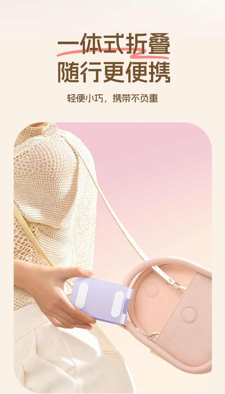 2026新款手机支架懒人平板电脑支撑直播旋转便携金属折叠手机支架