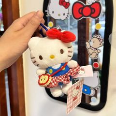 kitty苹果挎包kt玩偶女生背包挂件挂饰包包礼物钥匙扣闺蜜