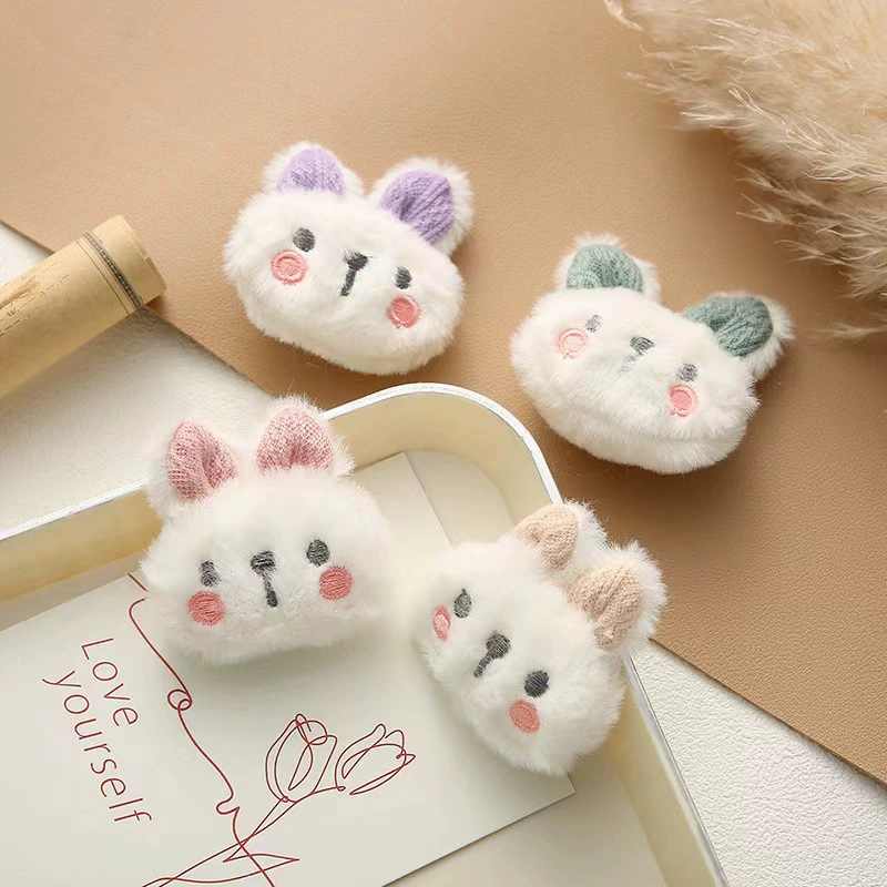 Милый мультфильм Плюшевый кролик хлопок наполнение аксессуары DIY брошь одежда шляпа Носки Аксессуары для волос шарф декоративные аксессуары