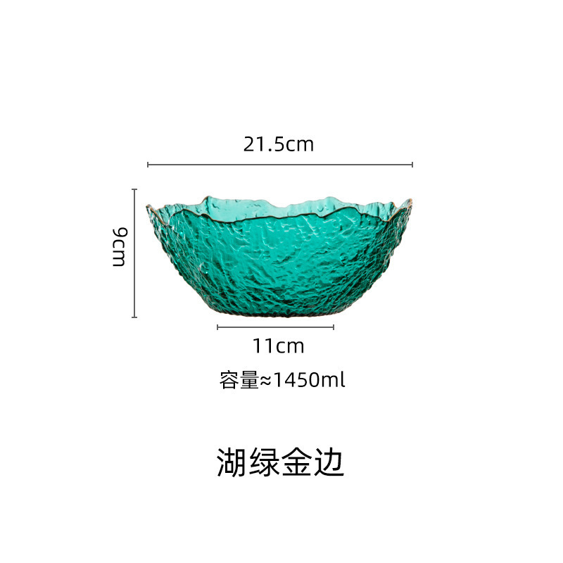2025 Dragon Boat Festival Dim Sum Tazón de frutos secos Tazón de vidrio Tazón de frutas para el hogar de alto valor Tazón de ensalada Adornos decorativos de alta calidad image 10