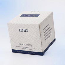 亚马逊50抽盒装洗脸巾家用一次性抽取式棉柔巾加厚吸水卸妆巾批发