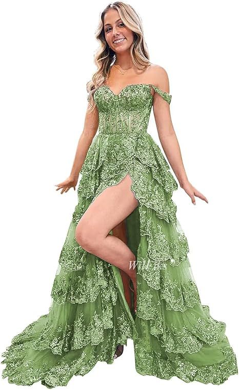 2026 al por mayor amazon nuevo vestido de noche floral vestido de lentejas largo vestido de vestido sexy europeo y americano