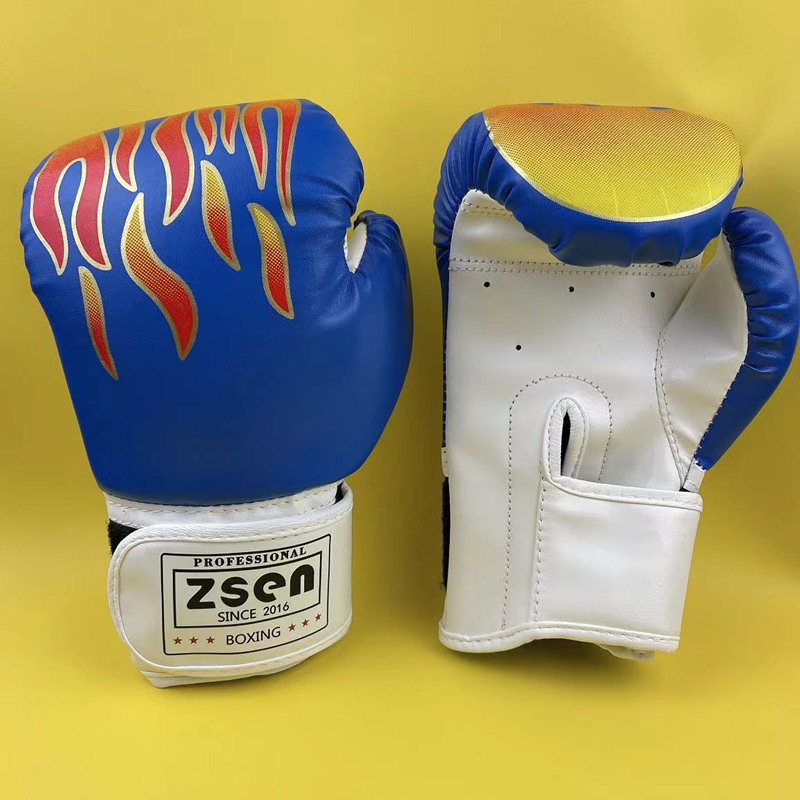 Guantes de boxeo para niños boxeo infantil boxeo de lucha bolsa de arena guantes de boxeo para el hogar juventud Sanda guantes de entrenamiento Zhisen cuerpo