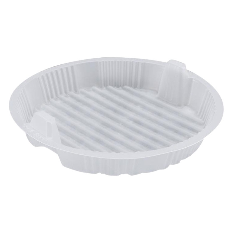 Fábrica de calibre 178 compartimiento de plástico desechable doble rejilla bandeja interior comida sopa polvo superficie separada plato interior