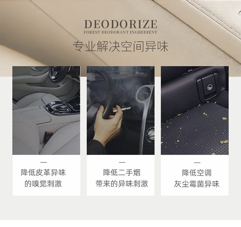 Factory Direct Sales Car Fragrance Perfume Car Ornaments Car Accessories Long-Lasting Fragrance in the Car